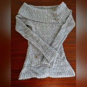Off the Shoulder Mohair Sweater